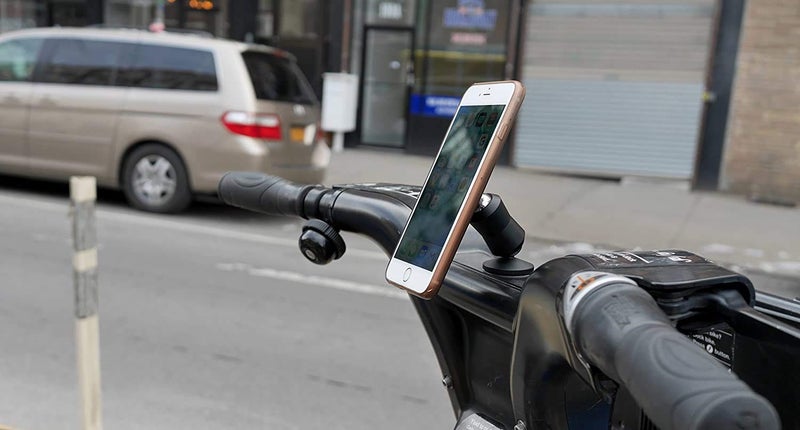 CLUTCHIT The Original Dual Magnetic Movable Phone Holder and Tablet Mount (Silver) - Image 4